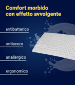 Guanciale Lattice Ipoallergenico Saponetta - immagine 2