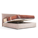 Letto imbottito con box contenitore CHANEL