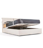 Letto imbottito con box contenitore GRAZIA